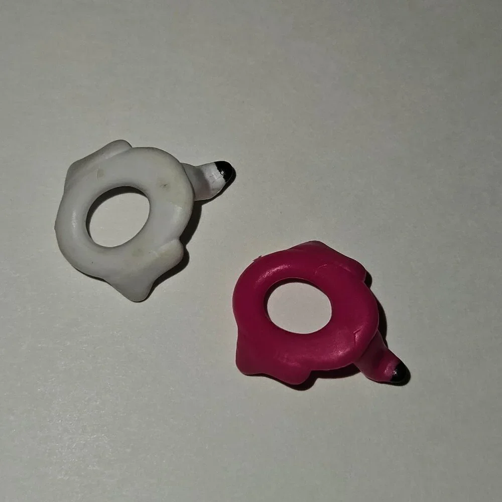 Polly Pocket Flamingo Floatie Compact Lila Doll Mattel 2017